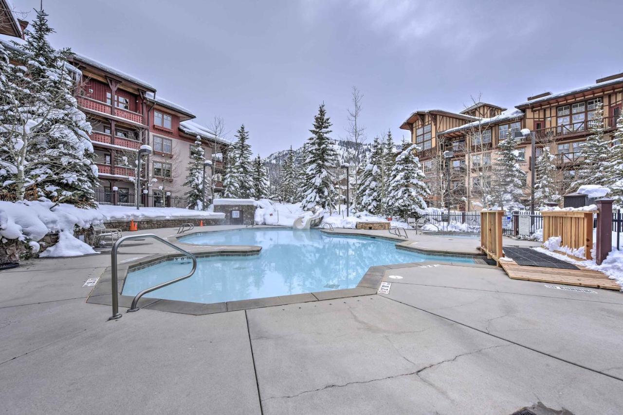 Solitude Mountain Slopeside Ski Condo With Hot Tub! Brighton Bagian luar foto