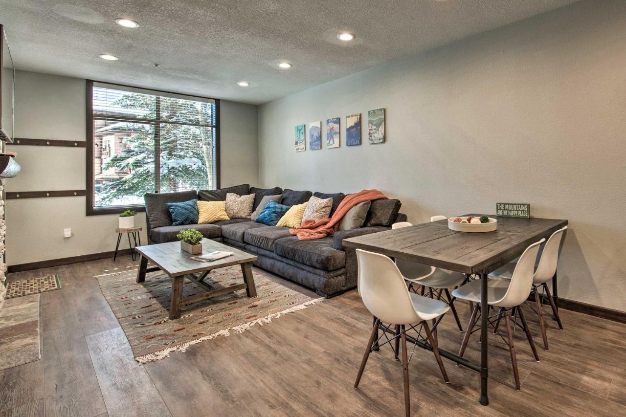 Solitude Mountain Slopeside Ski Condo With Hot Tub! Brighton Bagian luar foto