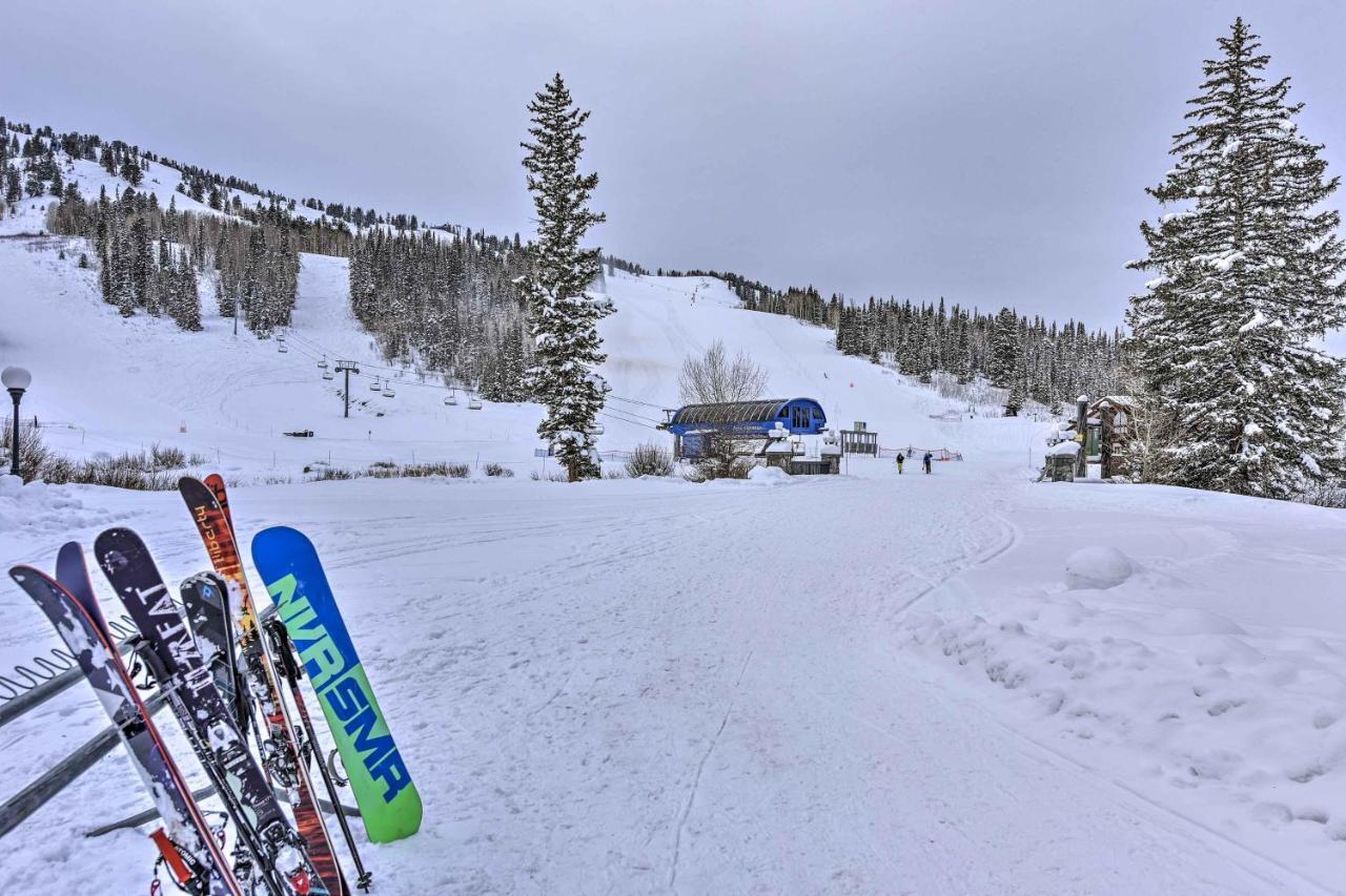 Solitude Mountain Slopeside Ski Condo With Hot Tub! Brighton Bagian luar foto
