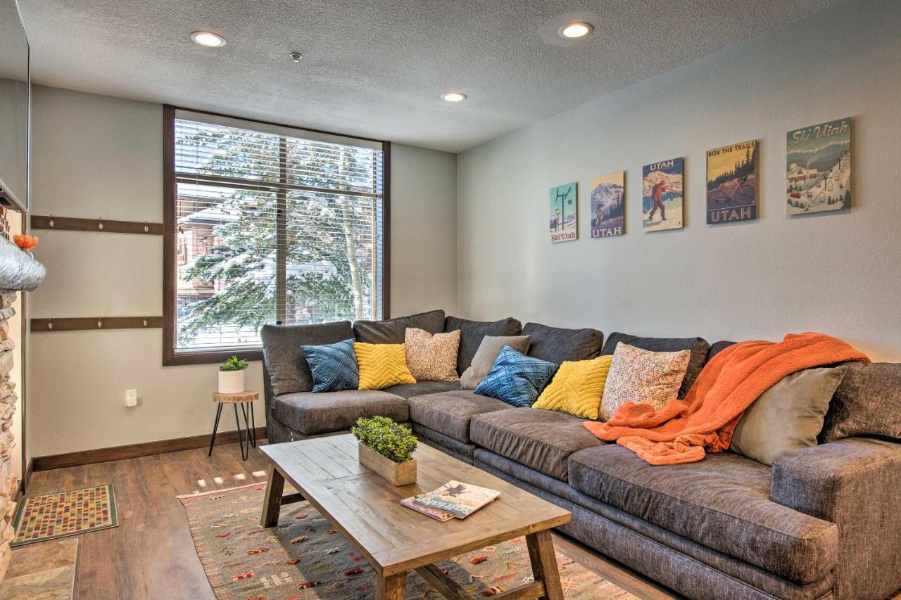 Solitude Mountain Slopeside Ski Condo With Hot Tub! Brighton Bagian luar foto